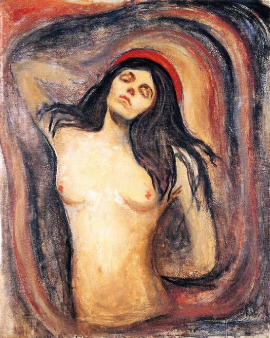 Madonna, 1897 by Edvard Munch