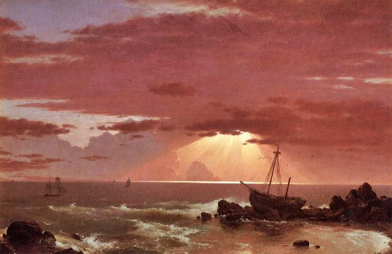 The Wreck by Frederic Edwin Church