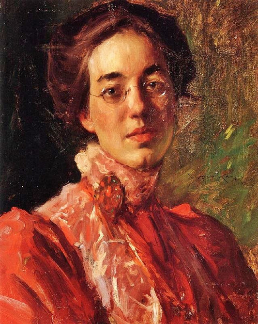 Portrait Of Elizabeth, Betsy Fisher by William Merritt Chase