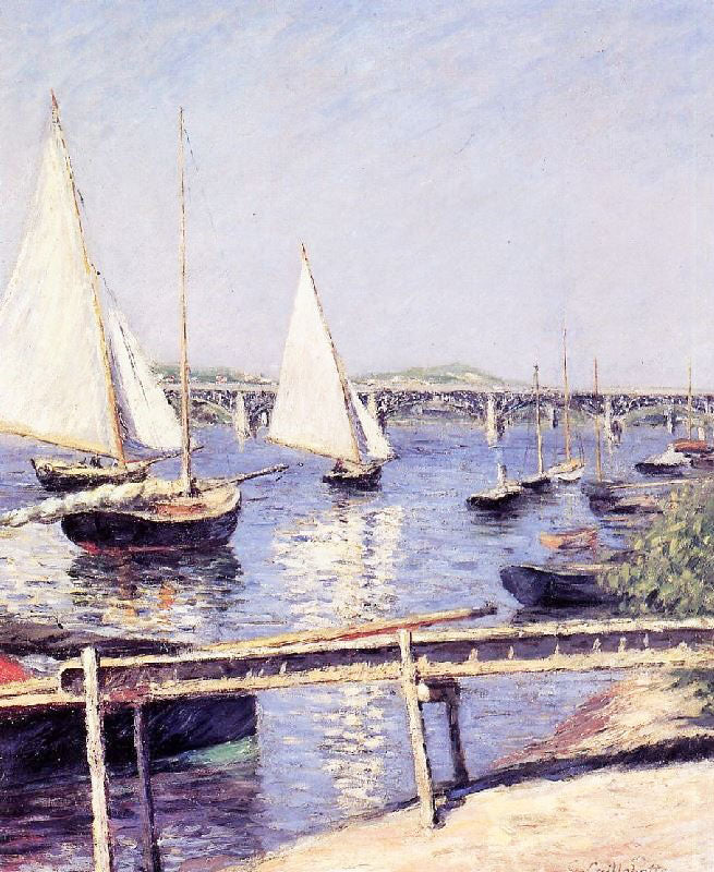 SAILBOATS IN ARGENTEUIL