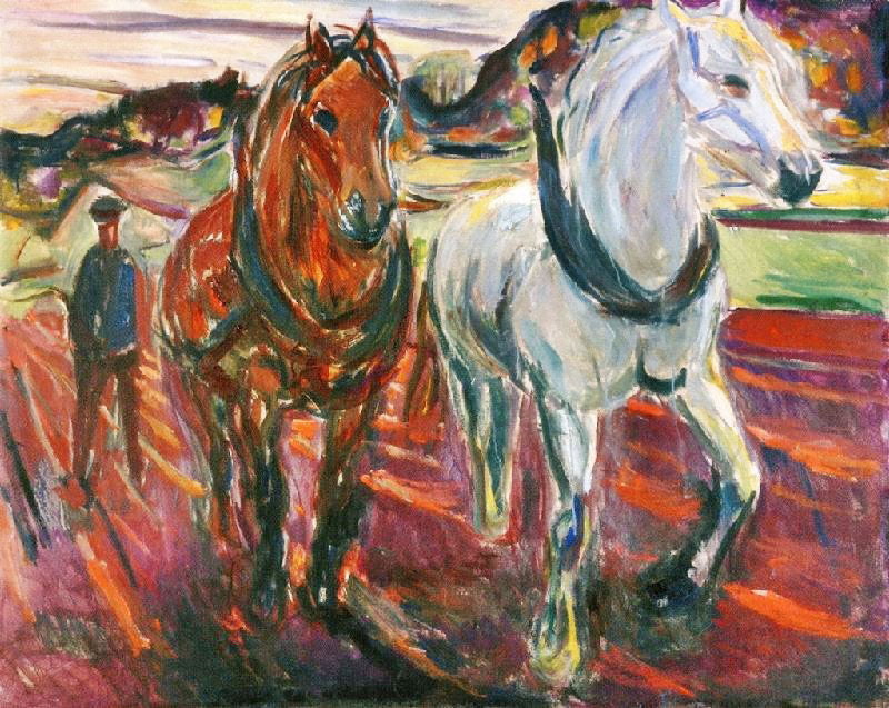 HORSE TEAM PLOWING