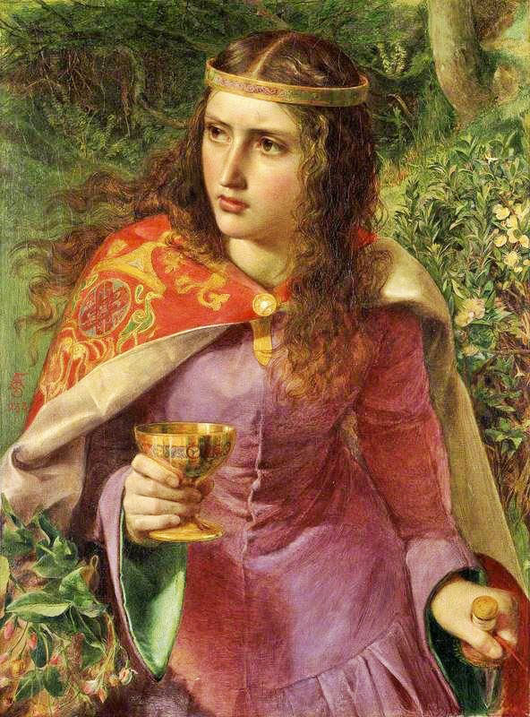 Queen Eleanor by Anthony Frederick Sandys