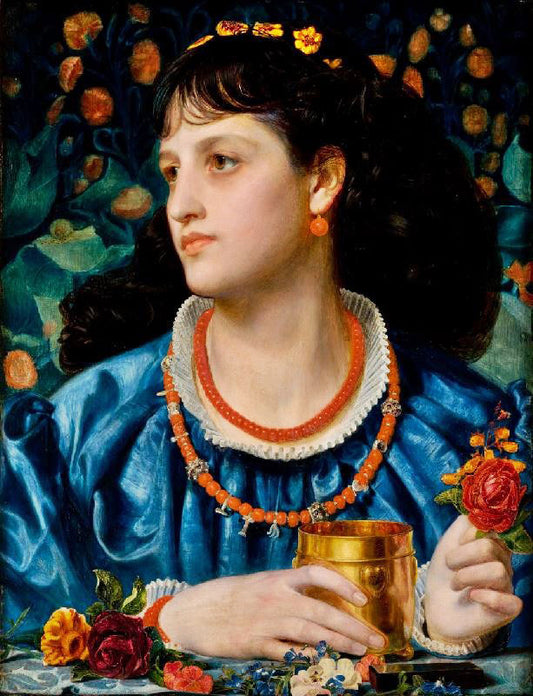 Isolda With The Love Potion by Anthony Frederick Sandys
