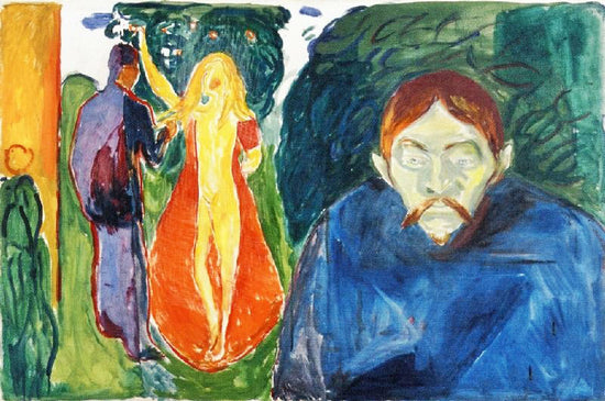Jealousy by Edvard Munch