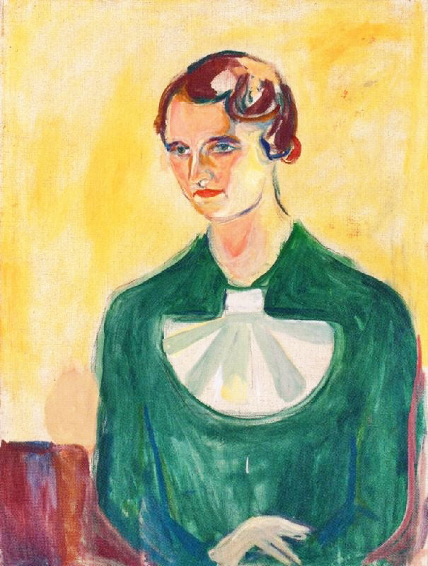 Annie Stenersen by Edvard Munch