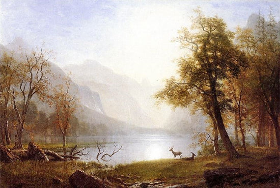 Valley In Kings Canyon by Albert Bierstadt