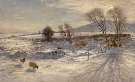 When Snow The Pasture Sheets by Joseph Farquharson
