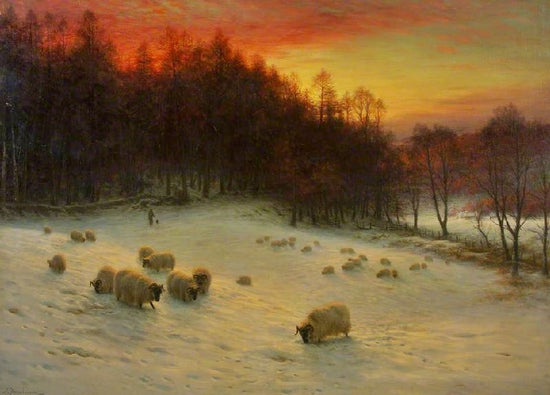 When The West With Evening Glows by Joseph Farquharson