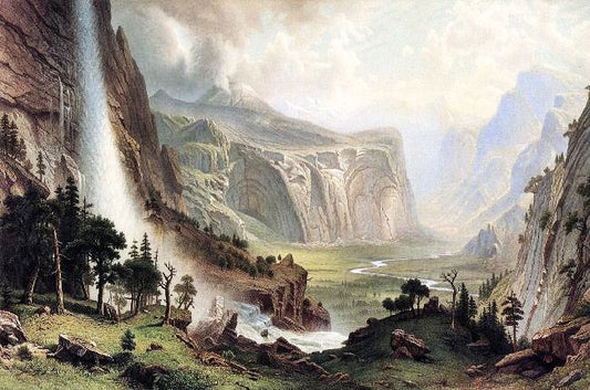 The Domes Of The Yosemite by Albert Bierstadt