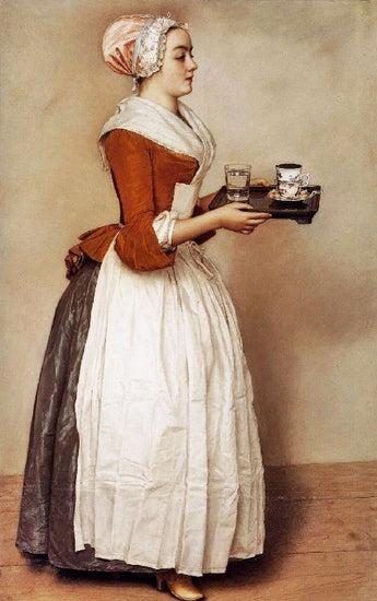 The Chocolate Girl by Jean-Étienne Liotard