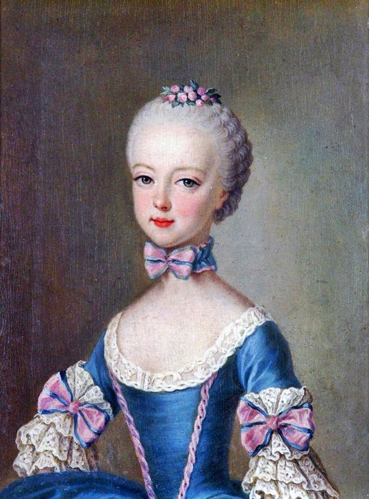 Portrait Of Archduchess Maria Antonia Of Austria At The Age Of Seven Years by Jean-Étienne Liotard