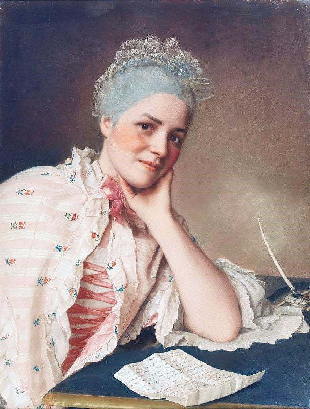 Mademoiselle Louise Jacquet, Actress by Jean-Étienne Liotard