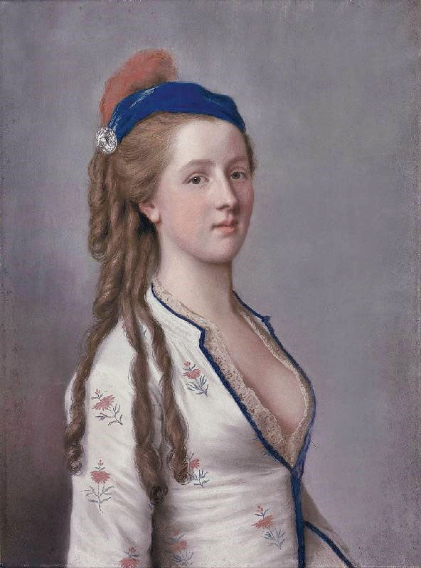 Lady Ann Somerset, Countess Of Northampton by Jean-Étienne Liotard