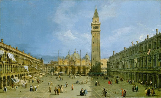 Piazza San Marco, 1720 by Canaletto