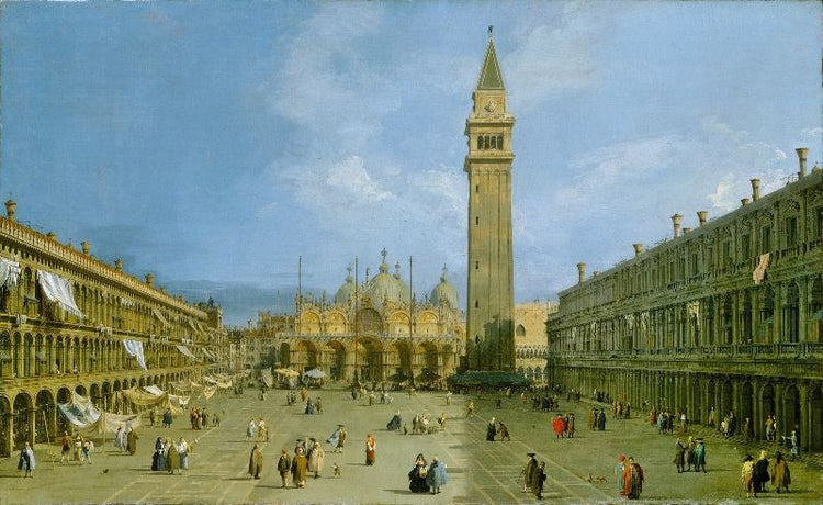 Piazza San Marco, 1720 by Canaletto