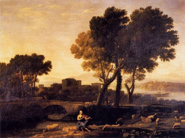 APOLLO GUARDING THE HERDS OF ADMETUS