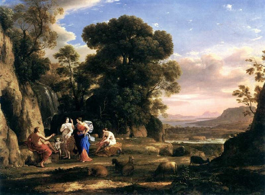 The Judgment Of Paris by Claude Lorrain (Gellée)