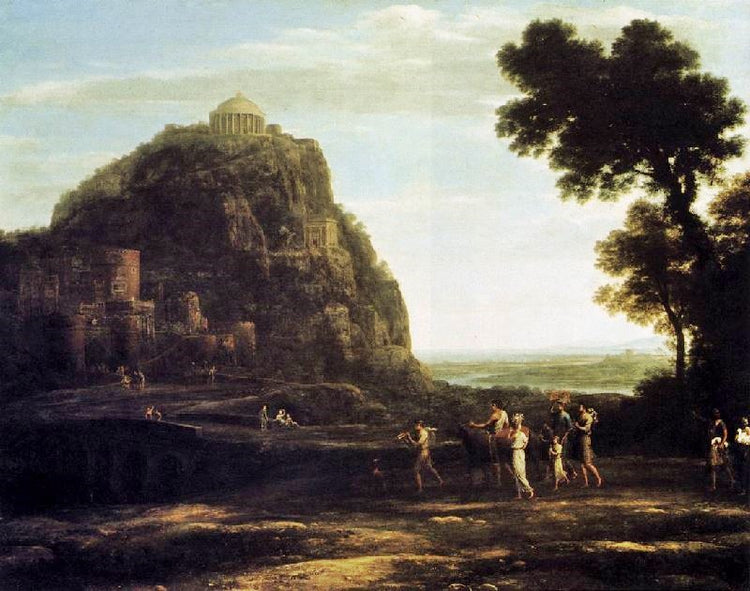 View Of Delphi by Claude Lorrain (Gellée)