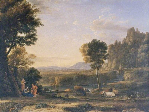 Pastoral Landscape 1645 by Claude Lorrain (Gellée)