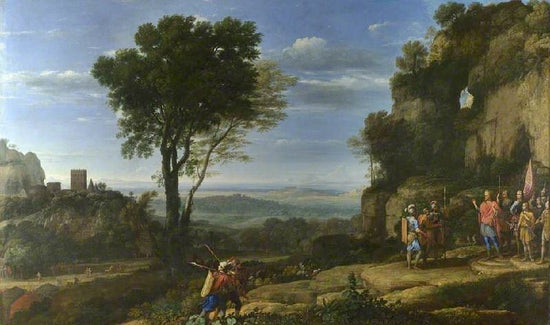 Landscape With David At The Cave Of Adullam by Claude Lorrain (Gellée)