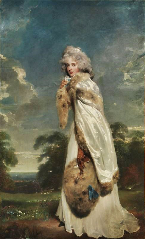 Portrait Of Elizabeth Farren by Thomas Lawrence
