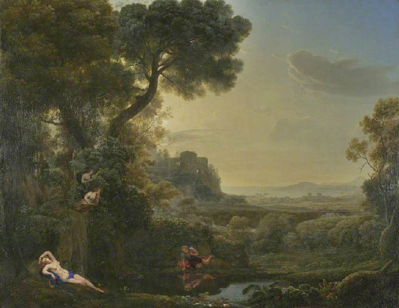 LANDSCAPE WITH NARCISSUS AND ECHO