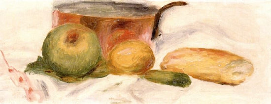 Pot And Fruit by Pierre Auguste Renoir