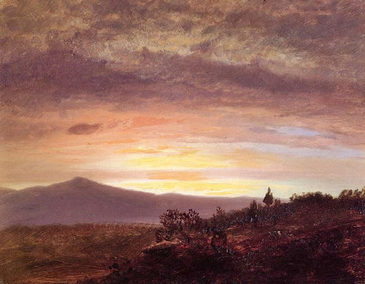 Mount Katahdin by Frederic Edwin Church