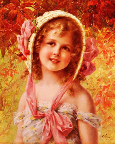 The Cherry Bonnet by Emile Vernon