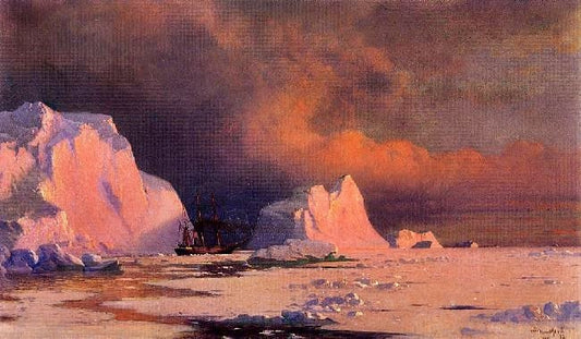 The ’Panther’ In Melville Bay by William Bradford