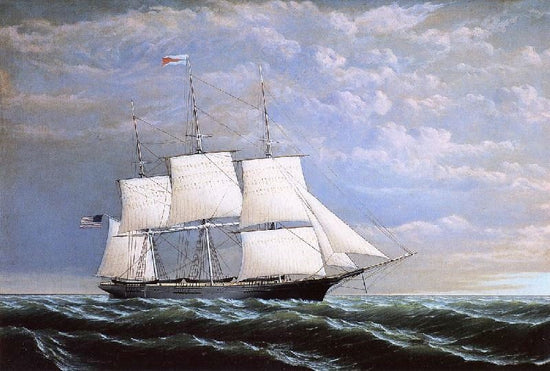 Whaleship ’Syren Queen’ Of Fairhaven by William Bradford