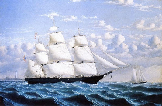 Clipper Ship ’Northern Light’ Of Boston by William Bradford