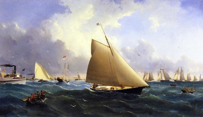NEW YORK YACHT CLUB REGATTA OFF NEW BEDFORD