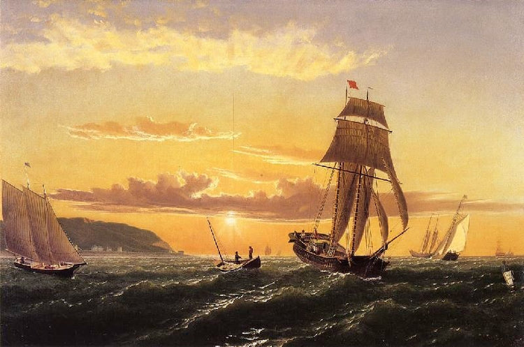 Sunrise On The Bay Of Fundy by William Bradford