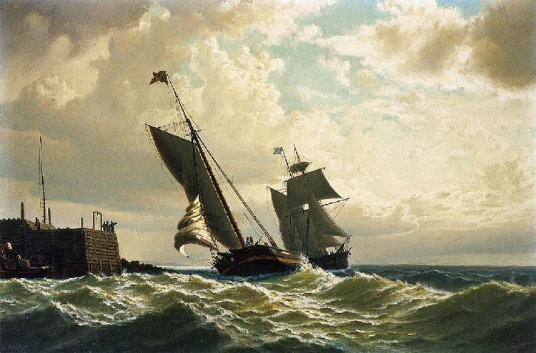 Making Harbor by William Bradford