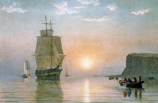Sunrise Off Grand Manan by William Bradford
