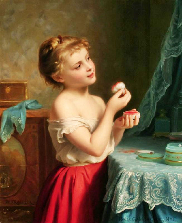 A Little Rouge by Fritz Zuber-Buhler