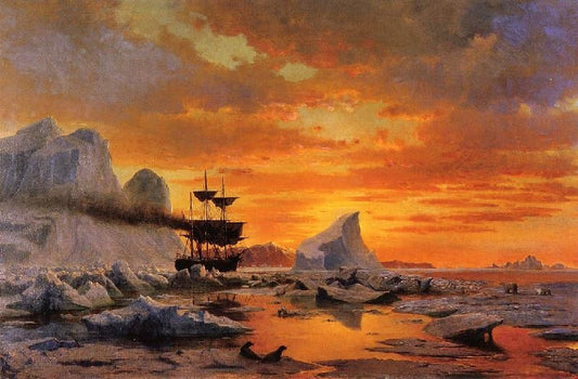 Ice Dwellers, Watching The Invaders by William Bradford