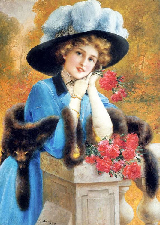 Carnations Are For Love by Emile Vernon