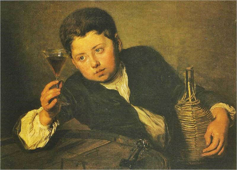 The Young Taster by Philipe Mercier