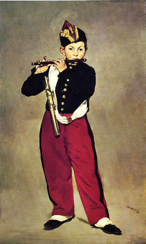 The Fifer by Édouard Manet