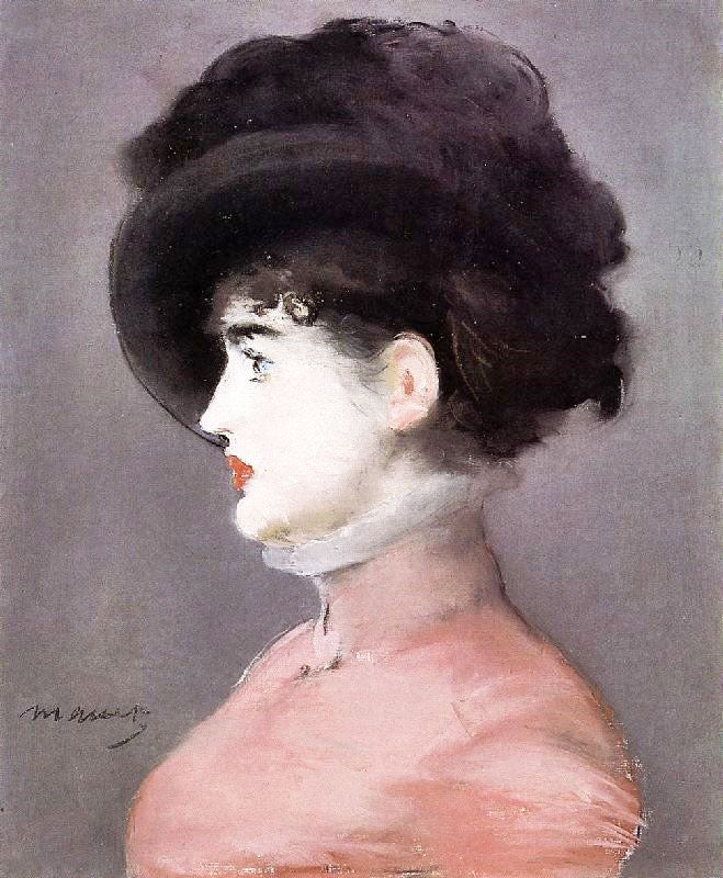 La Viennoise, Portrait Of Irma Brunner by Édouard Manet