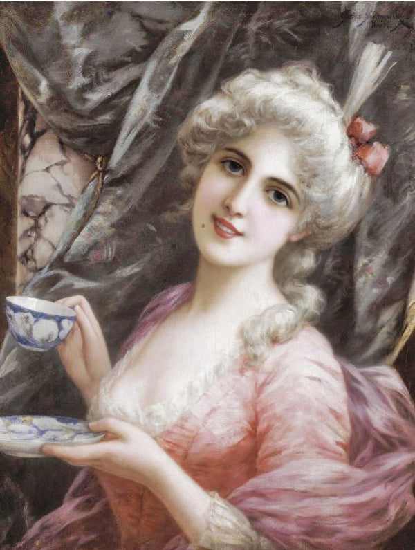 Tea Time by Emile Eisman-Semenowsk