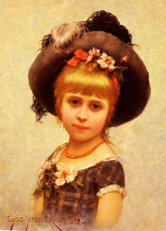 The Hat by Emile Eisman-Semenowsk