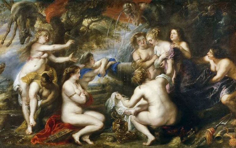 Diana And Calisto by Peter Paul Rubens