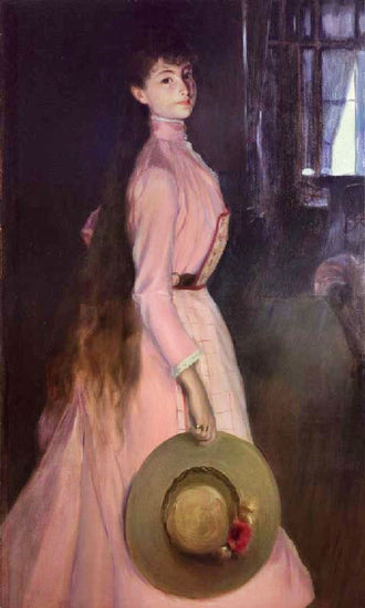 Portrait Of Donna Olga Caracciolo Dei Duchi Di Castelluccio by Jacques-Émile Blanche