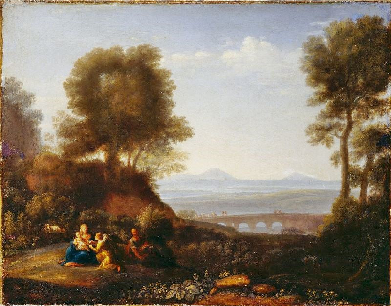 REST ON THE FLIGHT INTO EGYPT