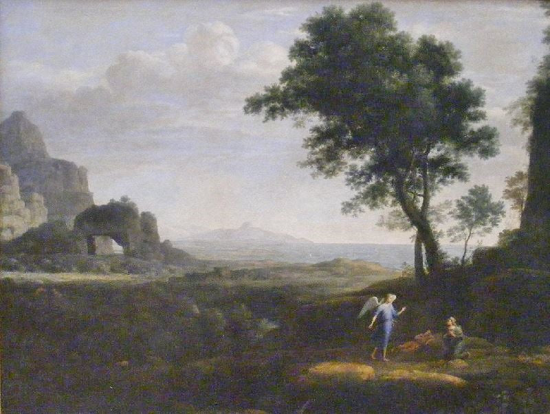 HAGAR AND ISHMAEL IN THE DESERT