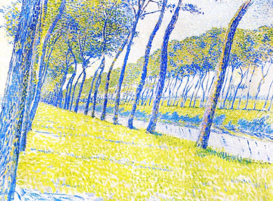 Canal In Flanders by Theo van Rysselberghe