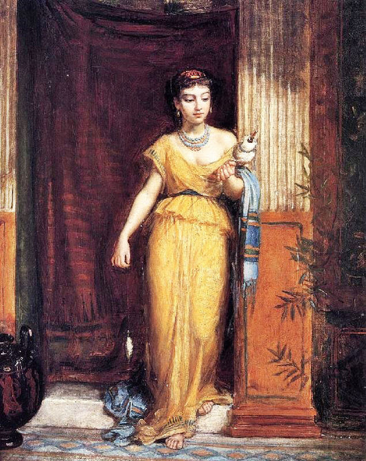 La Fileuse by John William Waterhouse